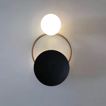 Jauno Dizaineru Sienas Lampa, Vienkārša Mūsdienu Istabā Guļamistaba, Priekšnams, Studio Modeli Istabas LED Lampas