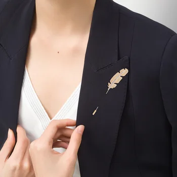 Korejiešu Jaunā Rhinestone Lapu Broša Pin Kristāla Garu Adatu Pin Uzvalks Šalle Sprādzes Atloks Pins Luksusa Rotaslietas Sievietēm Piederumi