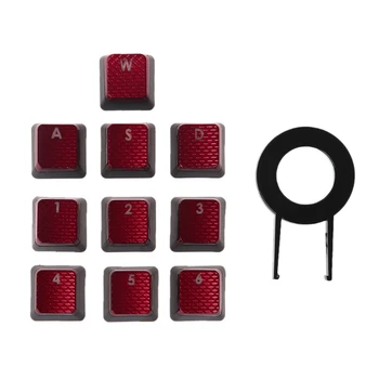 10Pcs/Iepak Keycaps par Corsair K70 K65 K95 G710 RGB VIESUĻUGUNS Mehāniskā Tastatūra