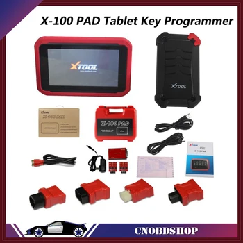 XTOOL X-100 PAD Tablet Auto Atslēgu Programmētājs ar EEPROM Adapteris Oil Reset Dzinēja eļļa vieglās Bezmaksas Atjauninājumu, Pastāvīgi