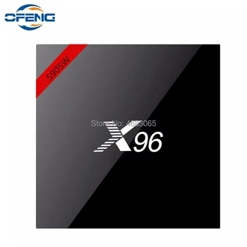 X96W Smart tv box android 7.1 1GB 8GB 16GB un 2 gb Amlogic S905W Četrkodolu H. 265 4K 2.4 GHz WiFi Multivides Atskaņotājs ar Bluetooth