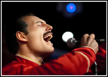 Jaunā Karaliene Plakātu Freddie Mercury Dziedātāja Mākslas Plakātu Classic Balta kartona Mūzikas Plakāti Telpas Dekoru, sienas uzlīmes, B4