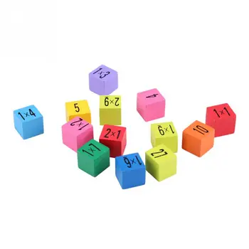 JAUNAIS Izglītības Koka Rotaļlietu Komplekts drošības Matemātikas Izglītības Koka Rotaļlietas, 10*10 Reizināšanas Tabula Bērniem, Baby Puzzle Bloki