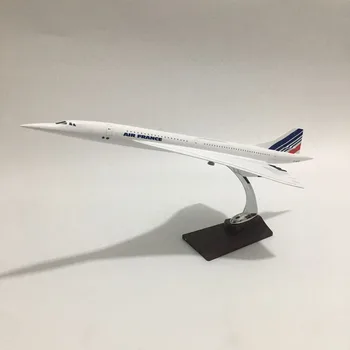 JASON TUTU 45-47CM Air France Concorde Lidmašīnu Modeļa Lidmašīnas Modeli, British Airways Lidmašīnu Modeļa Lējumiem mērogā 1:200 Lidmašīnu