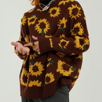 Džemperis Vīriešiem Harajuku Hip Hop Streetwear Vīriešu Apģērbs Džemperi O-veida kakla Lielajam Modes Gadījuma Pāris Vīriešu Džemperi