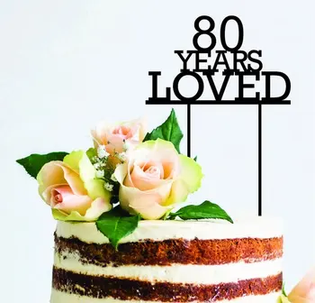 Pasūtījuma Vecuma Dzimšanas dienas Kūka Topper 60 Gadus Mīlēja Kūka Topper 60. Dzimšanas dienas Kūka Apdare Happy Birthday 60 Kūka Topper