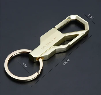 1 Gabals Modes Klasiskā Vīriešu Vintage Biznesa Stils Konservants Izturīgs Auto Atslēga, gredzena Atslēga-ķēdes Tehnoloģiju Izsmalcinātu Dizainu