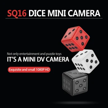 Sq16 1080P HD Mini Videokamera Mikro Kamera Nakts Redzamības Kustības detektors DVR Reģistratoru, Video, Balss ieraksts Sq11 Maza Kamera Cam