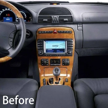 Auto Multimediju Atskaņotājs, Stereo, GPS DVD, Radio, Navigācija Android Ekrāna Mercedes-Benz CL Klases C215 C500 C600 1998~2006