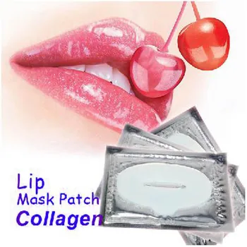 Collagen Crystal Lūpu Maska Plāksteris Mitruma Dziļā Ūdenī Pretgrumbu Lūpu Kopšanas Segtu Sieviete, Grims, Lūpu @ME88