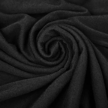 Gothic sieviešu Dobi no pleca šifona mežģīņu piedurknēm kleita stilīgs melns pavada kakla vasaras seksīga klubu kleita PUNK RAVE OPQ-307LQF