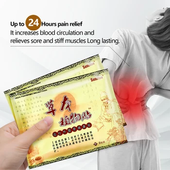 Sumifun 40Pcs Ķīniešu Tradicionālās Locītavas Plāksteris Pretsāpju Plāksteris Ķermeņa Artrīts Medicīnas Apmetums, Muguras Sāpes Noņemot Uzlīmes