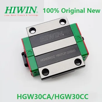 2gab oriģināls Hiwin lineārie guide dzelzceļa HGR30 1000mm + 4gab HGH30CA Vai HGW30CA Lineāro Bloku Pārvadāšanas CNC Router HGW30CC