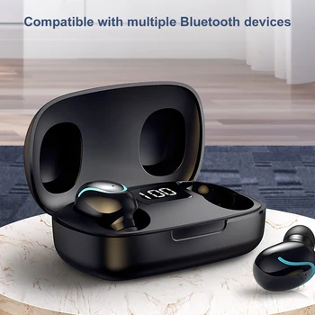 S9 TWS Bluetooth 5.0 Bezvadu Mini Ūdensizturīgs Austiņas CVC8.0 Trokšņa Samazināšanu augstas precizitātes 3D Stereo Mūzikas Austiņas ar Mic
