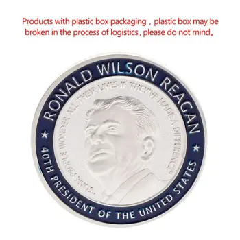 Piemiņas Monēta Jūras Ronalds Vilsons Reigans Suvenīru Kolekcija Kolekcionējamus Monētas Amatniecība Dāvanu Mākslas Produktu Sakausējuma