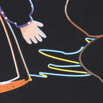 1 Kārba Diy rokām apgleznotas Papīra Bērniem, Grafiti, Gleznu Bērnudārza Krāsošana Krāsains Nulles Izlūkošanas Rotaļlietas