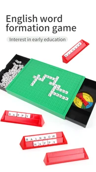 Angļu Vārds, Kas Veido Spēli Bērniem Mācību Pareizrakstības Vārdus Spēli Pirmsskolas Izglītības, Kas Veido Vārdu Spēle, Kas Dāvanu Montessori Rotaļlietas