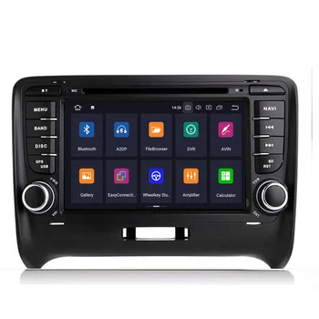 Auto Multimedia Player 2 Din Android 10 AUDI TT MK2 8J 2016. GADS 2007 2008 2009 2010 2011 201GPS Navigācijas Sistēma, Radio, DVD