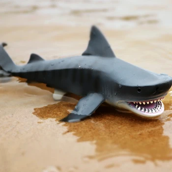 Okeāna Jūras Dzīvi Dzīvnieki Tiger Haizivs Dzīvnieku Modelis, Pvc Figūriņas Zemūdens Pasaules Simulācijas Modeļi Rotaļlietas