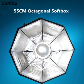 55cm Softbox salokāms ātri slodzes Skaistumu ēdiens portatīvo ātri skaistumu ēdiens softbox Komēta mount Bowen mount CD50 T11