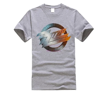 Vīriešu Modes Autentisks ZZ Top Rock Band Pārstrādātājam Albumu Logo Mīksts T-krekls S M L X 2X top Smieklīgi Drukāšanas T Kreklus Vīriešiem ar Īsām Piedurknēm