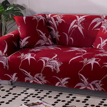 40 Stiept Sofa Cover Slipcovers Elastīgs All-inclusive Dīvāns Gadījumā ar Dažādu Formu Dīvāns Loveseat Krēslu L-Stila Dīvāns Gadījumā