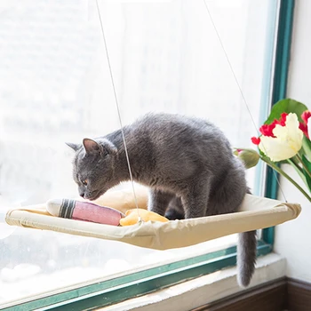 Mīksto Kaķu Guļamtīkls Logu Šūpuļtīkli Suņu 15KG Kaķis Droši Karājas Plaukts Sēdekli Gultas attiecas Spilvena Kaķu Nams