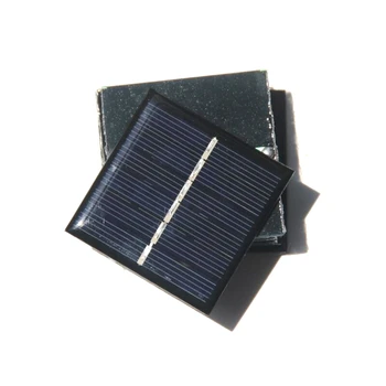 0.42 W 3 V 140MA Epoksīda Mini Saules Panelis, Saules baterijas, DIY Saules Eksperimentu Saules Moudle Izglītības 54*54*3MM 100gab/daudz