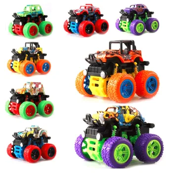 Rotaļlietas Automašīnas Mini Inerciālas Apvidus Auto Pullback Šoks Plastmasas Berzes Triks Auto Lējumiem Zēns, Bērnu Rotaļlietas, Dāvanu Dropshipping