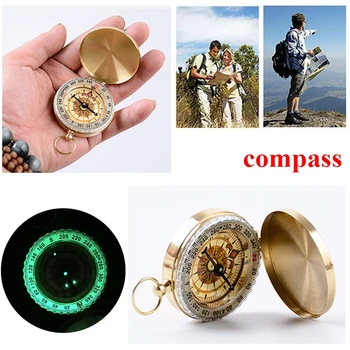 Augstas Kvalitātes Tūrisma Pārgājienu Kabatas Misiņš Misiņš Kompass Portatīvo Kompass, Navigācijas Āra Aktivitātēm