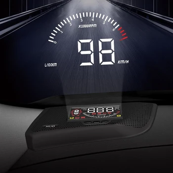 Auto Head Up Displejs HUD par Nissan X-Trail/Negodīgi-2019 Braukšanas Dators HD Projektoru Sn Detektors