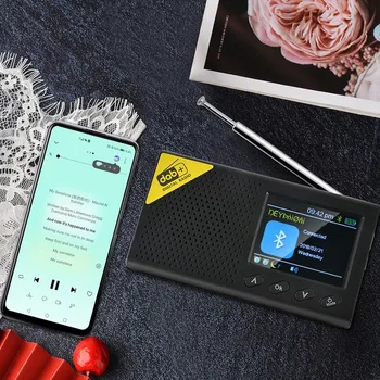 Pārnēsājams Mini Krāsu Sn DAB/DAB+ Digitālais Radio Uztvērējs Auto MP3 Atskaņotājs
