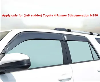 Attiecas tikai uz(no Kreisās puses stūres) Toyota 10-194runner super modificēti piederumi loga lietus uzacu piektajā paaudzē N280 lietus pusē s