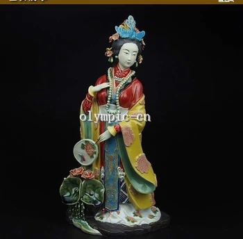 ķīniešu keramikas un keramikas Apgleznošana handcraft ķīna Ziedi Kara Jia Yuanchun