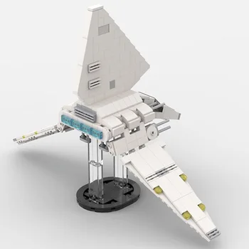 Star Space Mini Imperial-ShuttleING KM Celtniecības Bloki, Ķieģeļi Radošo Zvaigžņu Serie Wars Kolekcijas Rotaļlietas Modeļa Dāvanas Kolekcija