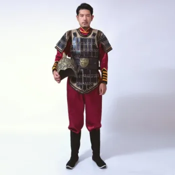 Augstas kvalitātes ķīniešu karavīra kostīms seno ķīniešu vispārējā bruņas, kostīms vīriešiem vēsturisko apģērbu antīko TV cosplay kostīmi