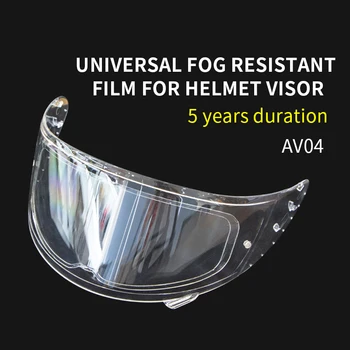 Anti-Miglas Optika Skaidrs, Vairogs Motocikla Ķivere Pastāvīgu Anti-miglas Filmu Lēcas, Anti-UV Universal Car Styling