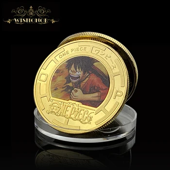 Bezmaksas Piegāde Japānā, Anime Sasuke Monētas Ar 24K Zelta Pārklājumu Suvenīru Monētas Par Dāvanu