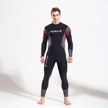 Pilna ķermeņa Men2.5mm Vīriešiem Premium Neoprēna garām Piedurknēm Niršanas Tērps -Ideāls Peldēšana/Zemūdens Niršana/Aksesuāri/Sērfošanu
