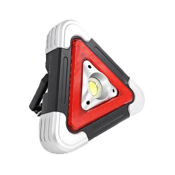 Portatīvā LED COB USB Saules Darbu Gaismas Ūdensizturīgs Uzmanību Lampas 5 Režīmi Āra Kempings Avārijas Laternu 18650 Uzlādējams