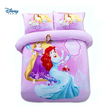 Disney princese, karalis pilna izmēra gultas, twin set queen mierinātājs komplekts bērniem kokvilnas bērnu sega sedz, mickey mouse zēns veļa