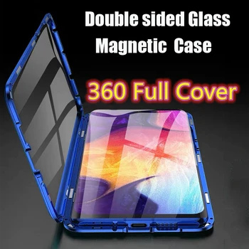 360 Pilnībā Segtu Vivo Z5i Metāla Buferi Magnētisko Adsorbcijas Gadījumā Vivo Z5i Gadījumos Divkāršu Rūdīta Stikla Z5i Coque Vivo Z5i Fundas