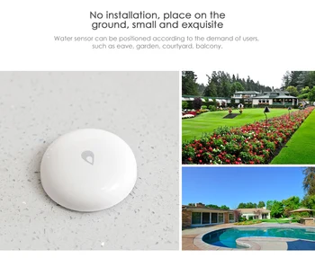 Ūdens Iegremdējot Sensors Plūdu Ūdens Noplūdes Detektors Ūdensizturīgs Lietotni Smart Tālvadības Pults Smart Home Security For Smart Home