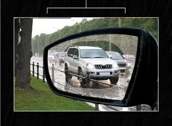 Auto Stils Ūdensnecaurlaidīgs Automašīnu Atpakaļskata Sānu Spoguļi Plēves Uzlīme Par Renault duster megane 2 cenic laguna 2 Koleos CLIO modus sceni