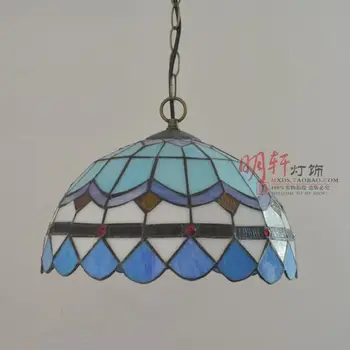 Kronis Reklāmas Tiffany Apgaismes Lampas, Lampas Guļamistabas Mūsdienu Minimālisma Dzīvojamā Istaba Lukturi Vidusjūras Stila Restorāns