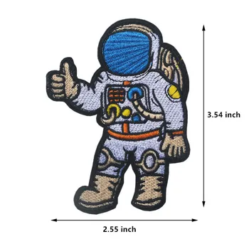 1gb Kosmisko Lidojumu Apollo Discovery Astronauti Izšūtu Auduma Armband Plāksteri Žetons Piederumi DIY Auduma Apģērbs, Emblēmu