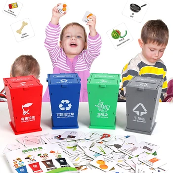 Bērnu Izglītība Rotaļlietas Radošo Atteikt Klasifikācijas Rotaļlietas Bērniem Pamata Dzīves Prasmju Rotaļlietas 2019 Jaunas Atkritumu Šķirošanas Rotaļlietas