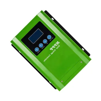 Jaunas zaļās saules kontrolieris augsti efektīvu MPPT 60A LCD displejs saules kontrolieris