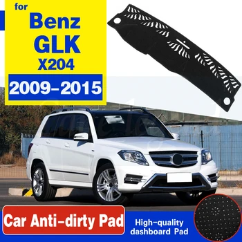 Par Mercedes Benz GLK X204 Anti-Slīdēšanas Paklājiņš Paneļa Saulessargs Dashmat Piederumi GLK280 GLK300 GLK350 GLK220 GLK250 300 220 250