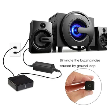 3,5 mm Aux Audio Trokšņu Filtrs Zemes Cilpas Trokšņa Izolācija Auto Stereo Sistēma, Audio Sistēma, Mājas Stereo Trokšņu Filtrs